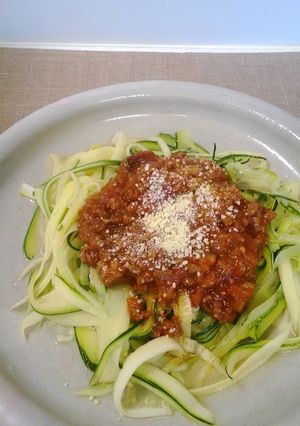 ズッキーニをパスタのように♪-レシピのメイン写真