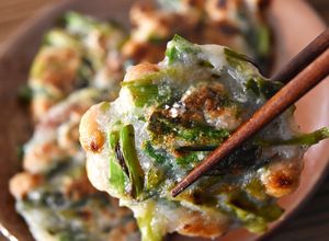 長いもと納豆のもっちもっち！お焼き-レシピのメイン写真