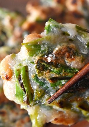 長いもと納豆のもっちもっち！お焼き-レシピのメイン写真