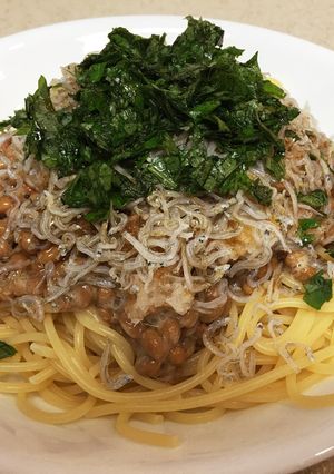 超簡単！納豆レモンパスタ-レシピのメイン写真