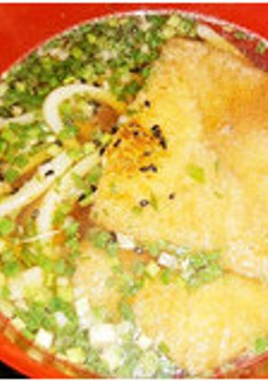超簡単!即席きつねうどん-レシピのメイン写真