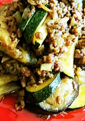 ズッキーニとなすのカレー炒め-レシピのメイン写真