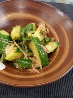 きゅうりの香味キムチあえ-レシピのメイン写真
