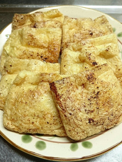 おからパウダーの巾着 バター醤油焼き-レシピのメイン写真