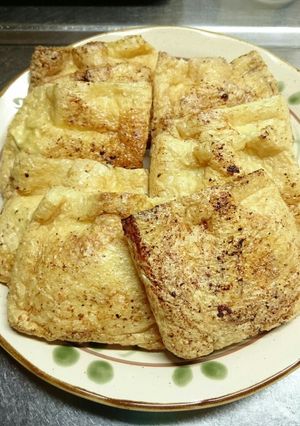 おからパウダーの巾着 バター醤油焼き-レシピのメイン写真