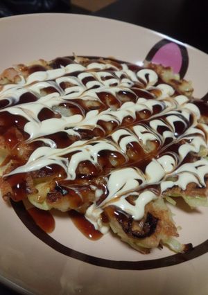 少ない材料で子供もパクパクお好み焼き☆-レシピのメイン写真
