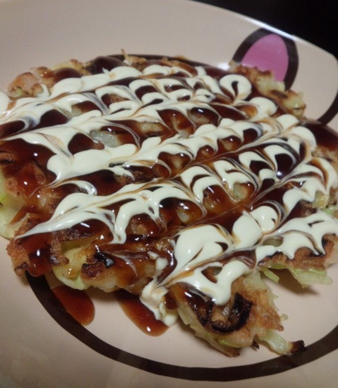 少ない材料で子供もパクパクお好み焼き☆-レシピのメイン写真