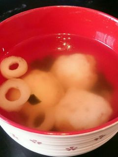 簡単!海老しんじょうもどきのお吸い物☆-レシピのメイン写真