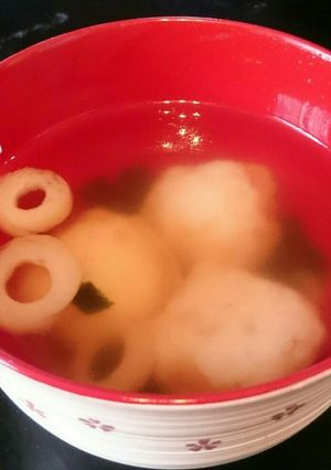 簡単！海老しんじょうもどきのお吸い物☆-レシピのメイン写真