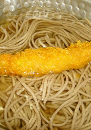 最速のエビフライ蕎麦-レシピのメイン写真