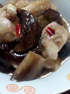 鶏むね肉と茄子の簡単煮-レシピのメイン写真