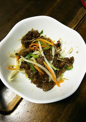 青椒肉絲　幼児食(3歳児～)-レシピのメイン写真