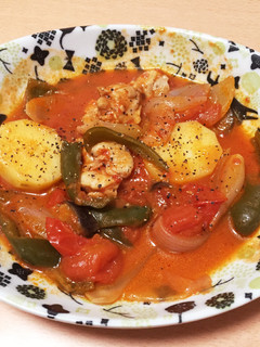夏野菜のトマト煮-レシピのメイン写真