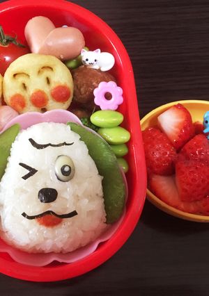 子供に大人気！簡単ワンワン キャラ弁♡-レシピのメイン写真