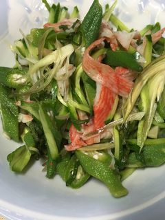 夏の香味野菜中華サラダ-レシピのメイン写真