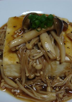 豆腐ステーキ　きのこソース♪-レシピのメイン写真