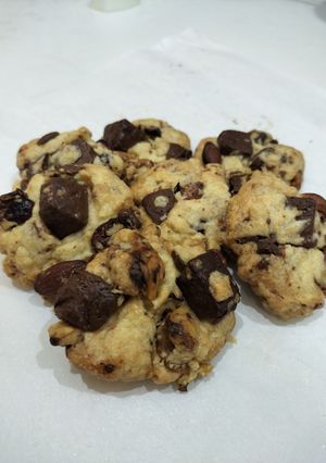 チョコナッツクッキー-レシピのメイン写真