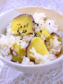 【玄米酵母】さつまいもご飯-レシピのメイン写真