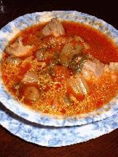 鶏とセロリのトマトスープ-レシピのメイン写真