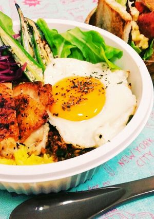 大豆と野菜のドライカレー-レシピのメイン写真