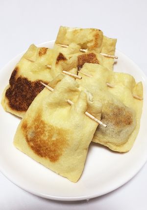 納豆in油揚げ-レシピのメイン写真