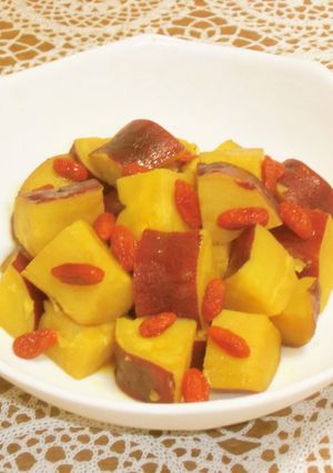 冷やして食べる、薩摩芋のオレンジ煮-レシピのメイン写真
