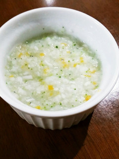 離乳食中期～炊飯器で栄養満点お粥-レシピのメイン写真