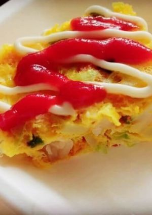 1歳からのꉂ超簡単レンジでキッシュ風！-レシピのメイン写真