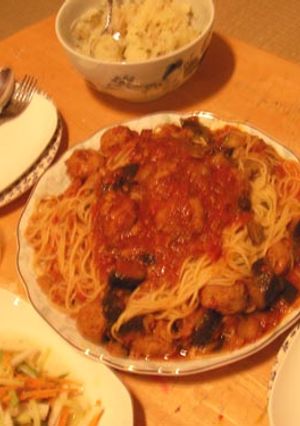 ルパンのミートボールスパゲッティ-レシピのメイン写真