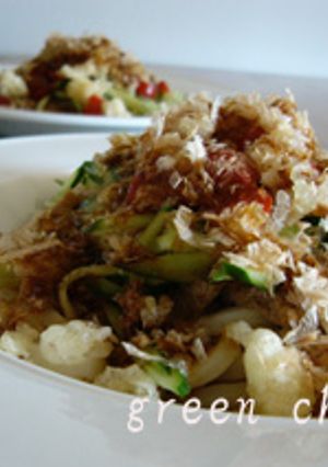 サラダうどん-レシピのメイン写真