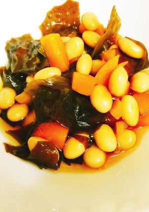 大豆と人参の煮物-レシピのメイン写真