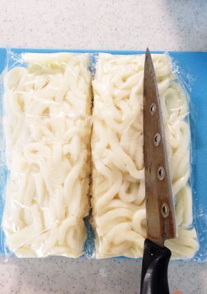 離乳食にも！簡単にうどんを細かくする方法-レシピのメイン写真