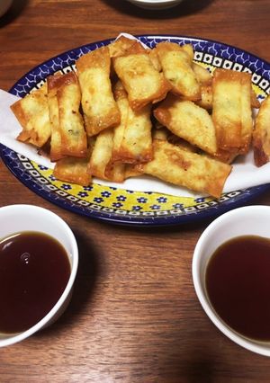 シュウマイの皮のあれ 揚げるやつ-レシピのメイン写真
