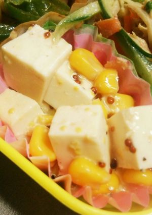 豆腐ととうもろこしのさっぱり和え♪-レシピのメイン写真
