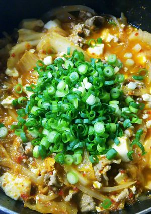 酸っぱくなったキムチで美味☆豚ちん-レシピのメイン写真