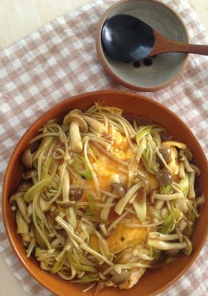 和風きのこカレーオム丼-レシピのメイン写真