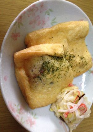 油あげの納豆包み焼き-レシピのメイン写真