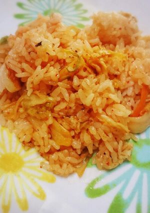 ちくわとキムチだけの美味しいチャーハン-レシピのメイン写真