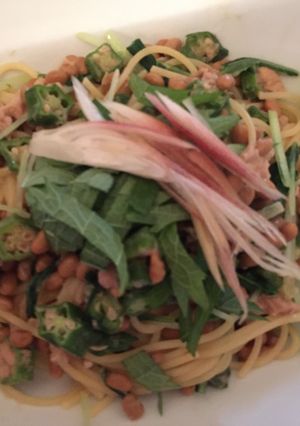 うまうま～♪簡単♡納豆パスタ-レシピのメイン写真