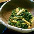 葉唐辛子と油揚げの煮浸し(炒め浸し?)