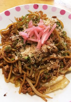 豚ひき肉で簡単焼きそば-レシピのメイン写真