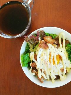 カフェ風唐揚げ丼-レシピのメイン写真
