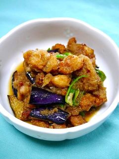 簡単!基本の茄子と鶏のみぞれ煮-レシピのメイン写真