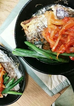 魚トマトソース-レシピのメイン写真