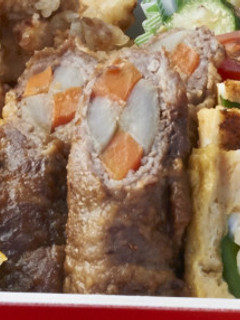 お弁当の主役!ゴボウとニンジンの牛肉巻き-レシピのメイン写真