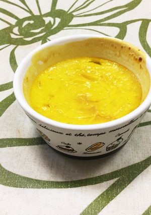 超簡単❤しっとりホクホクかぼちゃプリン！-レシピのメイン写真