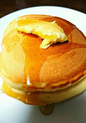 ふわふわしっとり☆ホットケーキ-レシピのメイン写真