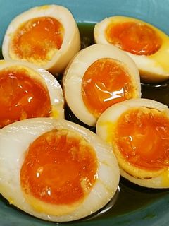 極旨♪つまみにもなる半熟味付け卵(煮卵)-レシピのメイン写真