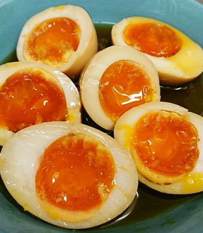 極旨♪つまみにもなる半熟味付け卵(煮卵)-レシピのメイン写真