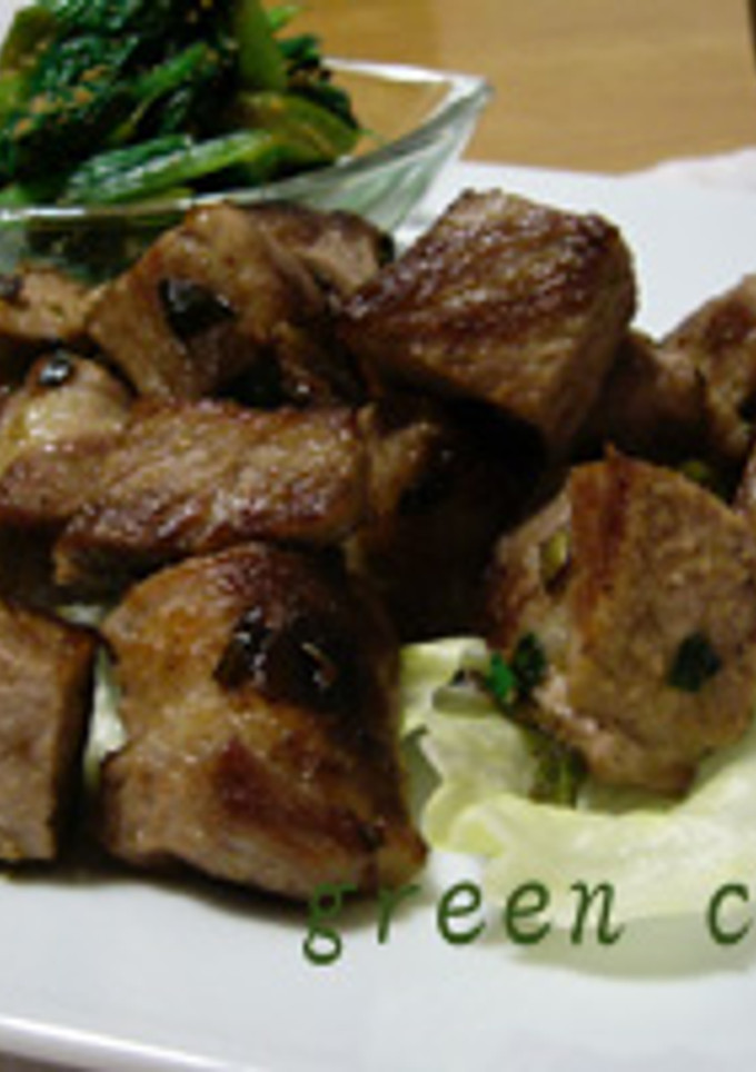 豚の柚子こしょう焼き-レシピのメイン写真